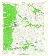 Round Rock Texas Historical topographic map, 1:62500 scale, 15 X 15 Minute, Year 1949