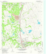 Round Rock Texas Historical topographic map, 1:24000 scale, 7.5 X 7.5 Minute, Year 1982