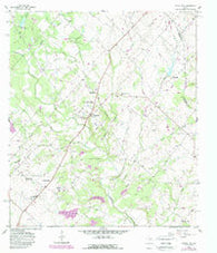 Round Top Texas Historical topographic map, 1:24000 scale, 7.5 X 7.5 Minute, Year 1958