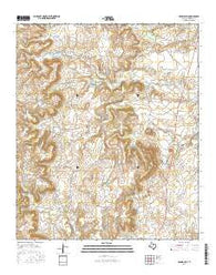 Round Hill Texas Current topographic map, 1:24000 scale, 7.5 X 7.5 Minute, Year 2016
