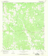 Roundhead Texas Historical topographic map, 1:24000 scale, 7.5 X 7.5 Minute, Year 1967