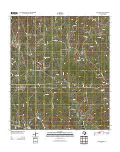 Roundhead Texas Historical topographic map, 1:24000 scale, 7.5 X 7.5 Minute, Year 2012