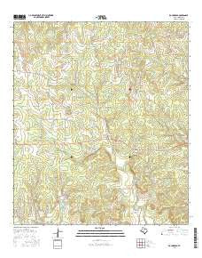 Roundhead Texas Current topographic map, 1:24000 scale, 7.5 X 7.5 Minute, Year 2016