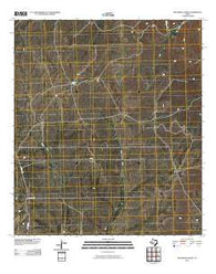 Roundhill Ranch Texas Historical topographic map, 1:24000 scale, 7.5 X 7.5 Minute, Year 2010