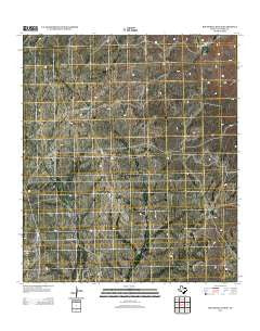 Roundhill Ranch Texas Historical topographic map, 1:24000 scale, 7.5 X 7.5 Minute, Year 2012