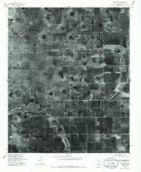 Roundup Texas Historical topographic map, 1:24000 scale, 7.5 X 7.5 Minute, Year 1976