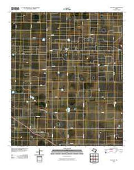 Roundup Texas Historical topographic map, 1:24000 scale, 7.5 X 7.5 Minute, Year 2010