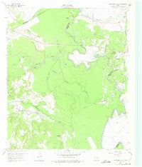 Roustabout Camp Texas Historical topographic map, 1:24000 scale, 7.5 X 7.5 Minute, Year 1960