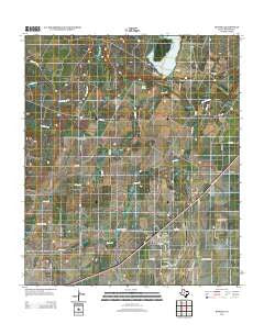 Rowena Texas Historical topographic map, 1:24000 scale, 7.5 X 7.5 Minute, Year 2012