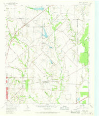Rowlett Texas Historical topographic map, 1:24000 scale, 7.5 X 7.5 Minute, Year 1959