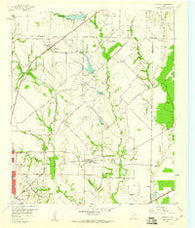 Rowlett Texas Historical topographic map, 1:24000 scale, 7.5 X 7.5 Minute, Year 1959