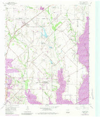 Rowlett Texas Historical topographic map, 1:24000 scale, 7.5 X 7.5 Minute, Year 1959