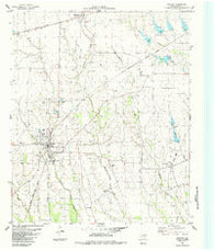 Roxton Texas Historical topographic map, 1:24000 scale, 7.5 X 7.5 Minute, Year 1984