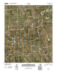 Roxton Texas Historical topographic map, 1:24000 scale, 7.5 X 7.5 Minute, Year 2010
