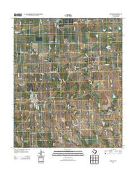 Roxton Texas Historical topographic map, 1:24000 scale, 7.5 X 7.5 Minute, Year 2012