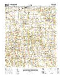 Roxton Texas Current topographic map, 1:24000 scale, 7.5 X 7.5 Minute, Year 2016