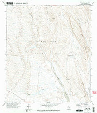 Roys Peak Texas Historical topographic map, 1:24000 scale, 7.5 X 7.5 Minute, Year 1971