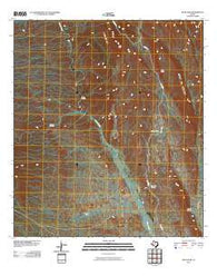 Roys Peak Texas Historical topographic map, 1:24000 scale, 7.5 X 7.5 Minute, Year 2010