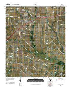 Royse City Texas Historical topographic map, 1:24000 scale, 7.5 X 7.5 Minute, Year 2010