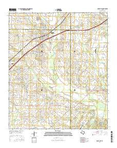 Royse City Texas Current topographic map, 1:24000 scale, 7.5 X 7.5 Minute, Year 2016
