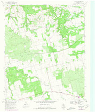 Royston Texas Historical topographic map, 1:24000 scale, 7.5 X 7.5 Minute, Year 1969