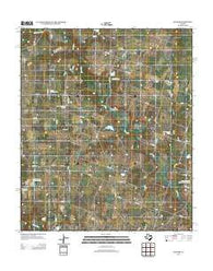 Rucker Texas Historical topographic map, 1:24000 scale, 7.5 X 7.5 Minute, Year 2012
