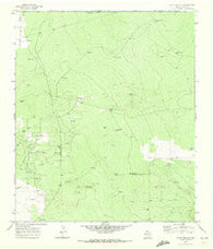 Rudd Draw NE Texas Historical topographic map, 1:24000 scale, 7.5 X 7.5 Minute, Year 1969