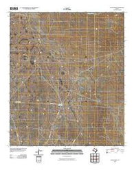 Rudd Draw Texas Historical topographic map, 1:24000 scale, 7.5 X 7.5 Minute, Year 2010
