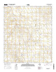 Rudd Draw Texas Current topographic map, 1:24000 scale, 7.5 X 7.5 Minute, Year 2016