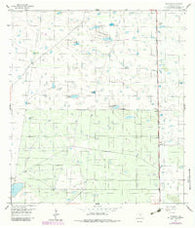 Rudolph Texas Historical topographic map, 1:24000 scale, 7.5 X 7.5 Minute, Year 1956