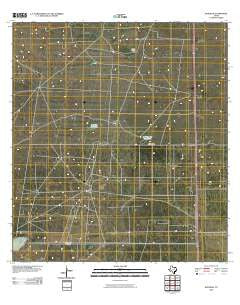 Rudolph Texas Historical topographic map, 1:24000 scale, 7.5 X 7.5 Minute, Year 2010