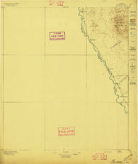 Ruidosa Texas Historical topographic map, 1:125000 scale, 30 X 30 Minute, Year 1896