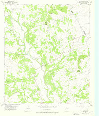 Rumley Texas Historical topographic map, 1:24000 scale, 7.5 X 7.5 Minute, Year 1954