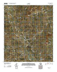 Rumley Texas Historical topographic map, 1:24000 scale, 7.5 X 7.5 Minute, Year 2010
