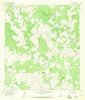 Runge SE Texas Historical topographic map, 1:24000 scale, 7.5 X 7.5 Minute, Year 1963
