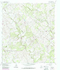 Runge SE Texas Historical topographic map, 1:24000 scale, 7.5 X 7.5 Minute, Year 1963