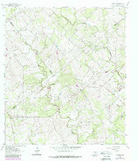 Runge SE Texas Historical topographic map, 1:24000 scale, 7.5 X 7.5 Minute, Year 1963