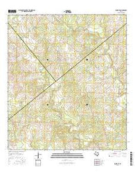 Runge SE Texas Current topographic map, 1:24000 scale, 7.5 X 7.5 Minute, Year 2016