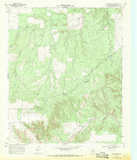 Russellville Texas Historical topographic map, 1:24000 scale, 7.5 X 7.5 Minute, Year 1968