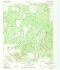 Russellville Texas Historical topographic map, 1:24000 scale, 7.5 X 7.5 Minute, Year 1968