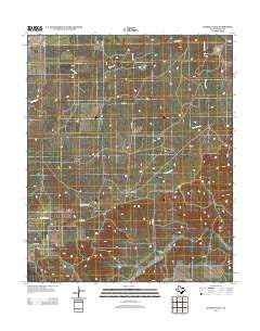 Russellville Texas Historical topographic map, 1:24000 scale, 7.5 X 7.5 Minute, Year 2012