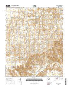 Russellville Texas Current topographic map, 1:24000 scale, 7.5 X 7.5 Minute, Year 2016