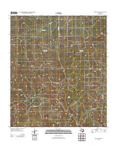 Rust Ranch Texas Historical topographic map, 1:24000 scale, 7.5 X 7.5 Minute, Year 2012