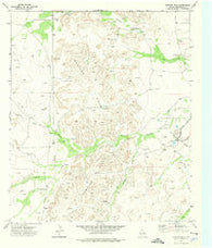Rustler Hills Texas Historical topographic map, 1:24000 scale, 7.5 X 7.5 Minute, Year 1973