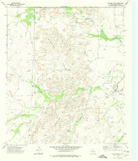 Rustler Hills Texas Historical topographic map, 1:24000 scale, 7.5 X 7.5 Minute, Year 1973