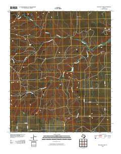Rustler Camp Texas Historical topographic map, 1:24000 scale, 7.5 X 7.5 Minute, Year 2010