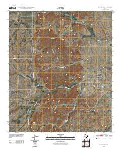 Rustler Hills Texas Historical topographic map, 1:24000 scale, 7.5 X 7.5 Minute, Year 2010