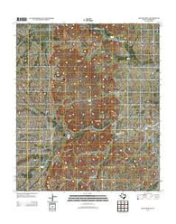 Rustler Hills Texas Historical topographic map, 1:24000 scale, 7.5 X 7.5 Minute, Year 2013