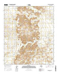 Rustler Hills Texas Current topographic map, 1:24000 scale, 7.5 X 7.5 Minute, Year 2016