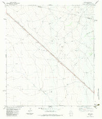 Ryan Texas Historical topographic map, 1:24000 scale, 7.5 X 7.5 Minute, Year 1983